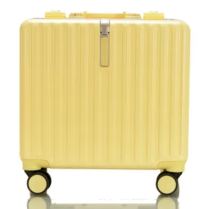 Newest Trolley Case PC Aluminum Frame Suitcase Universal Wheel Luggage 20 24 28 inch In Stock For Wholesale