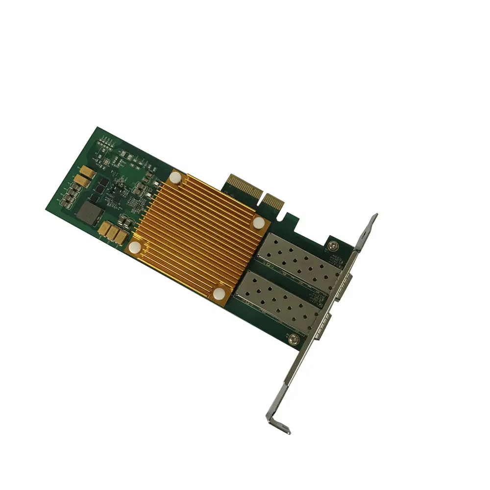 Double Port PCI Express (PCIe x4) Gigabit Ethernet Serveur Adaptateur Carte Réseau avec X710-BM2 puce