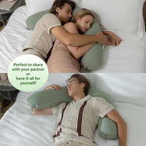 Nouveau 2024 <span class=keywords><strong>Coussin</strong></span> <span class=keywords><strong>de</strong></span> <span class=keywords><strong>Grossesse</strong></span>, Housse Amovible, Coussins <span class=keywords><strong>de</strong></span> Soutien, Oreiller <span class=keywords><strong>de</strong></span> <span class=keywords><strong>Grossesse</strong></span> Corps Entier pour Dormir - Product Image 5