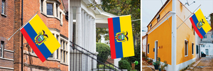 Bandera de Ecuador al por Mayor, Bandera Nacional Personalizada de Todos los Países, 3x5 Pies, para Exteriores, de Fibra de Poliéster, Entrega Rápida, Personalizable - Product Image 6
