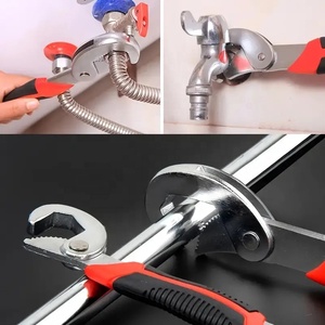 Chiave a tubo multifunzione regolabile con sistema di misurazione metrico - Product Image 6
