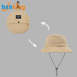 Ehanking Chapeau seau imperméable de protection solaire Casquette de randonnée d'été Chapeau de soleil anti-UV Casquettes d'alpinisme Chapeau de Panama - Product Image 4