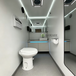 Toilettes mobiles <span class=keywords><strong>de</strong></span> luxe Goeasy personnalisées sur roues, style occidental, <span class=keywords><strong>à</strong></span> vendre - Product Image 3