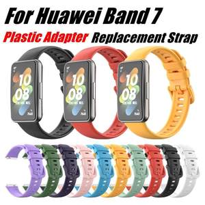 Bracelet de montre pour Huawei Band 7, bracelet de montre intelligente de sport, bracelet en silicone souple, bracelet de remplacement, ceinture pour Huawei <span class=keywords><strong>Band7</strong></span> Correa - Product Image 2