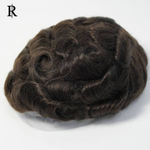 <span class=keywords><strong>Capelli</strong></span> Indiani Indetectabili di Alta Qualità con Base in PU per Extension <span class=keywords><strong>Uomo</strong></span> Ritagliabile su Misura Supporto Personalizzazione Nodo Invisibile 1B - Product Image 3