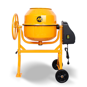 Máy trộn bê tông 160L máy trộn xi măng 650W Máy trộn bê tông di động điện - Product Image 2
