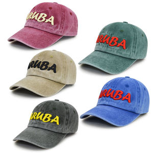 OEM Hot Selling Fashion Custom Embroidered Logo Washed Cotton Baseball <b>Cap</b> for Men <b>Women</b> Adjustable Snapback Street Style Hat - Product Image 1