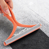 Brosses écologiques en plastique pour enlever les poils d'animaux (chats, chiens, oiseaux) - Outil de toilettage pour vêtements, canapé, meubles, nettoyage
