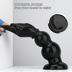 Lazu Long Hand Boxing Anal Plug, Dispositivo de Expansión Anal Masculino, Modelo Extra Grande de Grado Óseo HMPVC390, Fabricado en Dongguan - Product Image 2