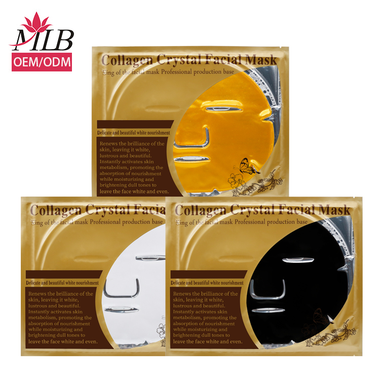 Профессиональная маска для ухода за лицом из гидропластика, укрепляющая маска, восстанавливающая упругость кожи, золотые коллагеновые Кристальные маски для лифтинга лица