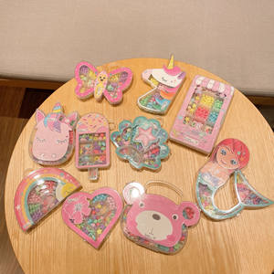 DIY çocuklar takı plastik boncuk kiti bilezik yapımı kiti Charm genç kız takısı sevimli plastik depolama ile Set - Product Image 2