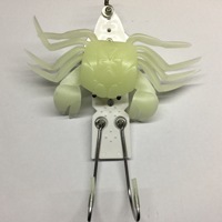 Appât souple artificiel pour la pêche, leurre pour attraper des poissons tels que les carpes, matériel pour pêcher au crabe, avec Simulation 3D, sans hameçon, 10 cm, 14cm, 37g