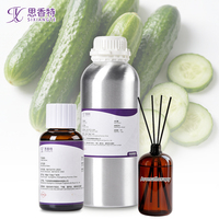 Huile parfumée à l'odeur de concombre, grande quantité pour diffuseur d'ambiance domestique, assainisseur d'air intérieur et production de bougies parfumées