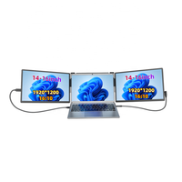 14 15.6 16 Inci 16:10 Laptop Portabel Tipe-C 1920*1200 IPS LCD Layar Ekstensi Monitor Bisnis Laptop