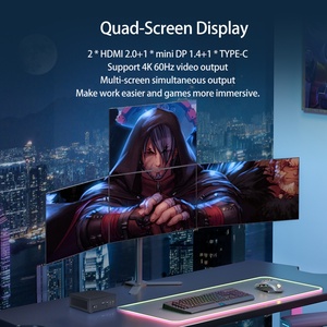 XCY In-tel I7 1260P มินิพีซีเกมมิ่ง รองรับ DDR4 แบบคู่ พอร์ต Gigabit Ethernet เดียว - Product Image 2