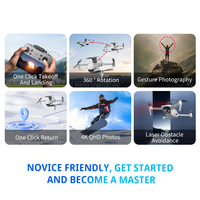 Drone Global GD97 Pro 193 Max RTS VS YUNEEC Breeze 4K Selfie Drone WIFI FPV avec caméra 4K FHD, contrôle par application, drone quadricoptère RC