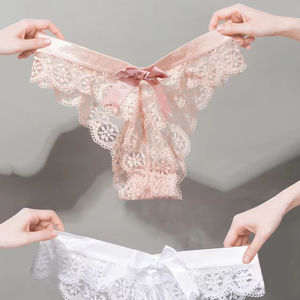 Lingerie transparente dames sous-vêtements femmes culottes <span class=keywords><strong>Tanga</strong></span> Sexy string <span class=keywords><strong>japon</strong></span> Style G String dentelle t-back pure culotte - Product Image 1