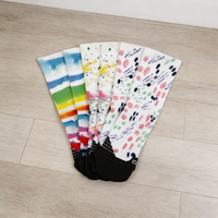 Chaussettes de sport personnalisées pour homme, respirantes, antidérapantes, à séchage rapide, tricotées, imprimées, écologiques, avec bordure et bas de chaussette, collection automne