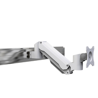 Nouveau support mural Ergotron en alliage d'aluminium pour moniteur, gain de place, inclinable à 90 degrés pour lignes industrielles, charge de 15 kg