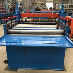 Máquina cortadora de línea de corte longitudinal de <span class=keywords><strong>panel</strong></span> de bobina PPGI de Metal económico - Product Image 3