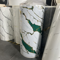 Moderne 3D Marmor Wandaufkleber Marmor-Sticker Wasserdicht für Wand Selbstklebende Wandpaneele für Schlafzimmer Großhandel