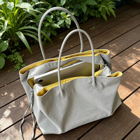 Sac à main pour femme de grande capacité, élégant, pour ordinateur portable de 14 pouces, sac fourre-tout polyvalent, sac à bandoulière pour les trajets quotidiens, disponible en gros