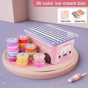 Super Light Cream Plasticine Polimero Non-toxic <b>Slime</b> Magic Clay Kit Soft Toy Oven Bake Polymer Sculpt Doll - Product Image 4