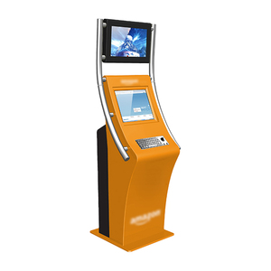 Bãi đậu xe tự thanh toán vé thiết bị đầu cuối Màn hình hiển thị kép <span class=keywords><strong>kiosk</strong></span> - Product Image 3