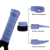 Overgrips professionnels pour raquettes de tennis et de padel, option de commande en gros colorée à prix avantageux