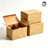 Boîte d'emballage pliable en carton ondulé robuste, imprimée sur mesure, écologique, pour l'expédition d'abonnements e-commerce