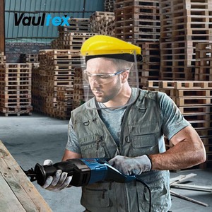 Protector Facial de Seguridad Industrial Vaultex, Visera, Máscara de Soldadura, Casco de Seguridad <span class=keywords><strong>Transparente</strong></span>, Máscara Protectora - Product Image 1