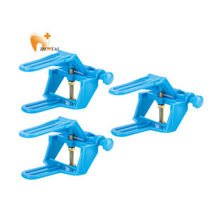 Articulateur dentaire manuel de réparation jetable de laboratoire de prothèse dentaire pleine bouche réglable en acier et matières plastiques - Product Image 1