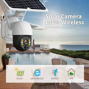 Glomarket Tuya 4G Solar CMOS كشف الحركة لاسلكي مضاد للماء في اتجاهين CCTV ذكي - Product Image 4