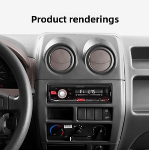 Universal Car MP3 Built-in 1DIN <b>USB</b> TF Card RGB Light BT 5.0 High Power Lossless Music <b>Player</b> FM - Product Image 4