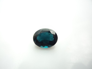 Pierres précieuses en vrac de forme ovale pour la fabrication de bagues et de pendentifs, pierres de tourmaline bleue 100% naturelles, vente en gros - Product Image 3