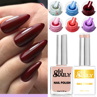Vente en gros d'ongles personnalisés à base d'eau non toxique à faible odeur longue durée halal respirant produits de salon vernis à ongles