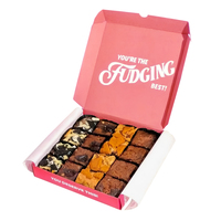 Emballage de boîte d'emballage pour brownies en papier carton à conception personnalisée pour brownie
