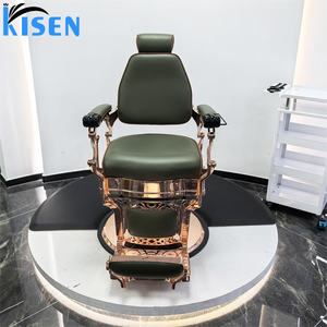 Fauteuil <span class=keywords><strong>de</strong></span> Barbier Inclinable KISEN en Cuir Synthétique pour Salon <span class=keywords><strong>de</strong></span> Coiffure, Fauteuil <span class=keywords><strong>de</strong></span> Barbier Spécialisé pour <span class=keywords><strong>Coiffeur</strong></span>, Mobilier <span class=keywords><strong>de</strong></span> Salon - Product Image 6