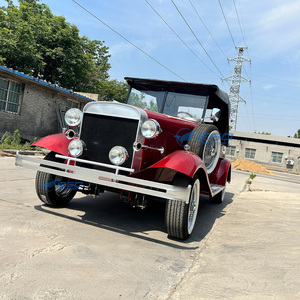 Luxury <b>Red</b> Classic Vintage Electric Retro Shuttle Car Premium Craftsmanship Stable & Quiet Custom Noble Vehicle - Product Image 2