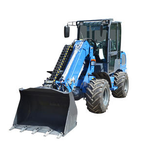 Cina Roda Mini Loader 2 ton max mengangkat tinggi 5m H280T Telefon mini teleskopik roda pemuatan - Product Image 2