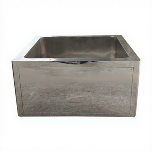 Bañera Cuadrada de Acero Inoxidable 304 Personalizada y Reforzada <span class=keywords><strong>para</strong></span> Salón de Belleza, Terapia de Calor y Frío, Bañera Adicional - Product Image 1