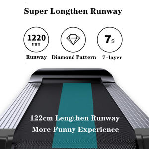 Vente en gros d'usine, équipement de fitness B5, tapis roulant électrique d'intérieur, petit tapis roulant pliable multifonctionnel pour la maison, transfrontalier - Product Image 3