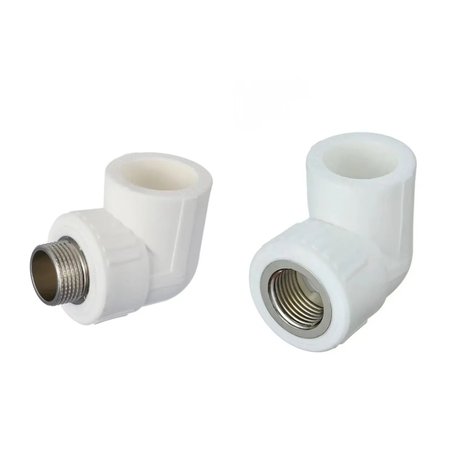 PERT-II Socket female and male elbow coupling tube for pipe fitting coupling
