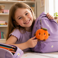 Llaveros de Peluche de Frutas Personalizados de Alta Calidad al por Mayor, Llavero de Peluche Personalizado, Fabricante de Muñecos de Peluche Personalizados
