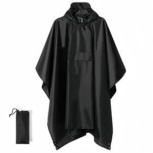 <span class=keywords><strong>Chubasquero</strong></span> portátil 3 en 1, Ponchos impermeables para lluvia, Poncho impermeable para <span class=keywords><strong>mujer</strong></span>, <span class=keywords><strong>chubasquero</strong></span> para motociclistas para excursiones de campamento - Product Image 1