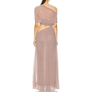 Robe longue sans manches sexy en béton robe sexy longue robe sexy à la mode de haute qualité OEM ODM - Product Image 4