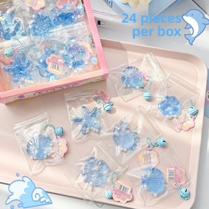 Ocean Squeeze Pendant Plastic Anti-Stress Squeeze Toy 24 Pack Color Box for Girls & Boys - Product Image 3