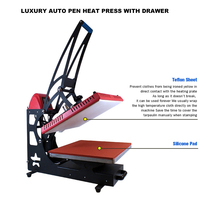 Presse à Chaud par Sublimation Topjlh, Machine de Presse à Chaud Automatique Numérique Haute Pression pour l'Industrie du T-shirt