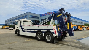 Camion de dépannage intégré SINOTRUK HOWO TX5 6x4 350HP 20 tonnes avec grue rotative, camion de remorquage lourd, camion de remorquage pour le sauvetage routier - Product Image 6