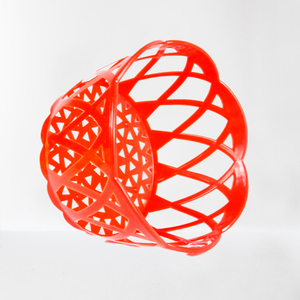 Factory Low Price small plastic round basket for packaging raw eggs Supermarket use plastic strawberry Round Basket
